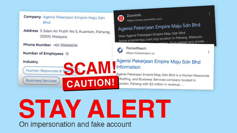 Scam Warning